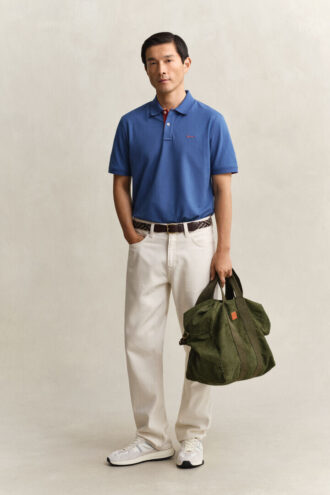 Contrast Piqua Polo Shirt