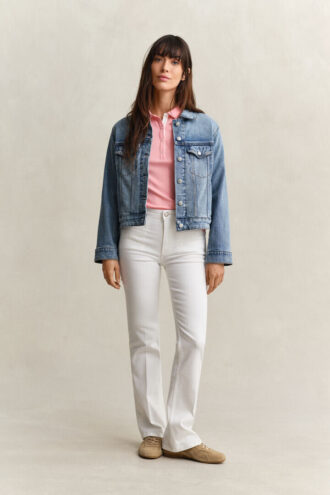 Contrast Piqua Polo Shirt