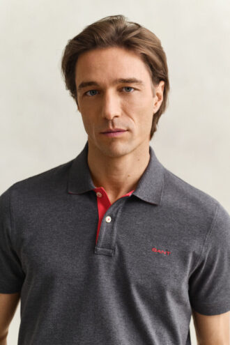 Contrast Piqua Polo Shirt