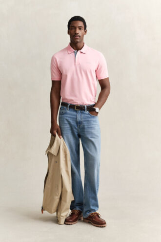 Contrast Piqua Polo Shirt