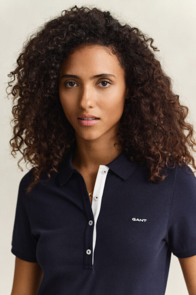 Contrast Piqua Polo Shirt