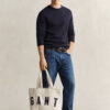 Contrast Tote Bag