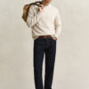 Cotton Blend Crew Neck Sweater Cotton Blend Crew Neck Sweater