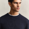 Cotton Blend Crew Neck Sweater Cotton Blend Crew Neck Sweater