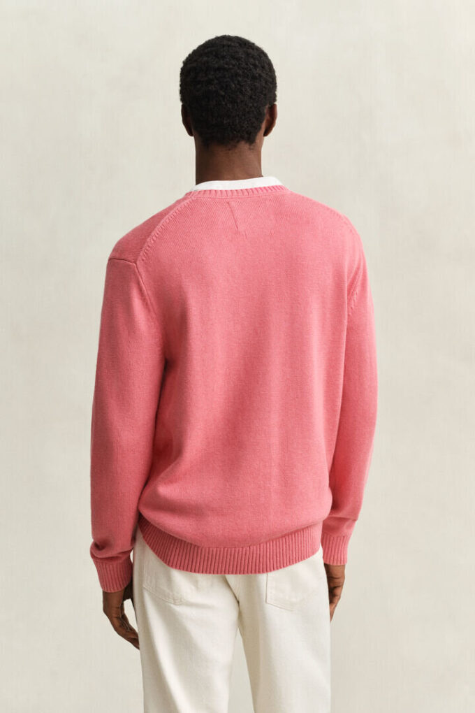 Cotton Blend Crew Neck Sweater Cotton Blend Crew Neck Sweater