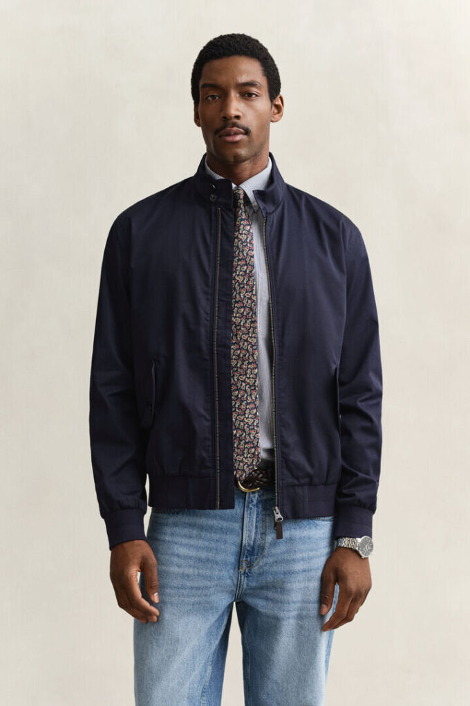 Cotton Blend Harrington Jacket Cotton Blend Harrington Jacket