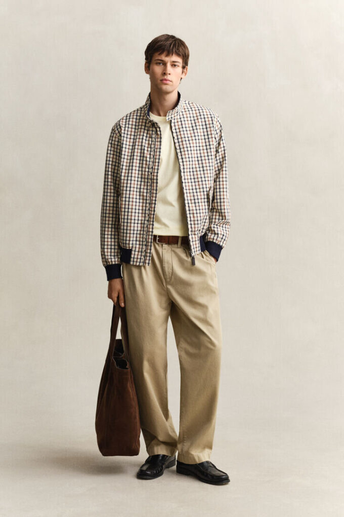 Cotton Blend Harrington Jacket Cotton Blend Harrington Jacket