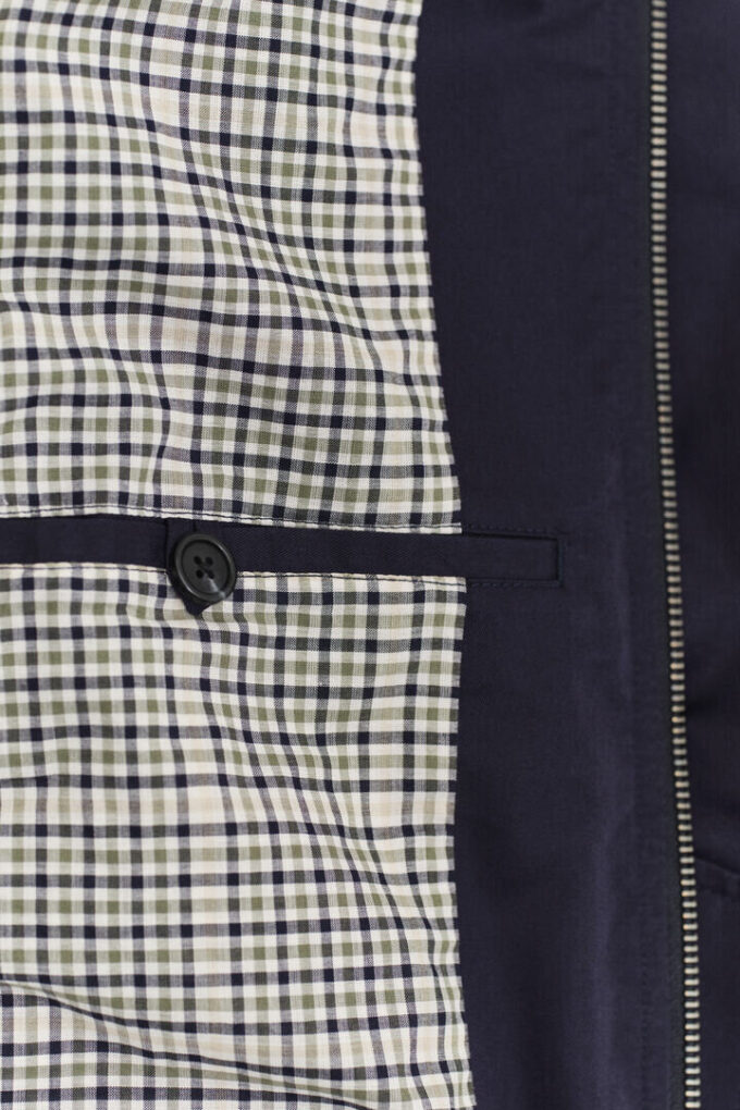 Cotton Blend Harrington Jacket Cotton Blend Harrington Jacket