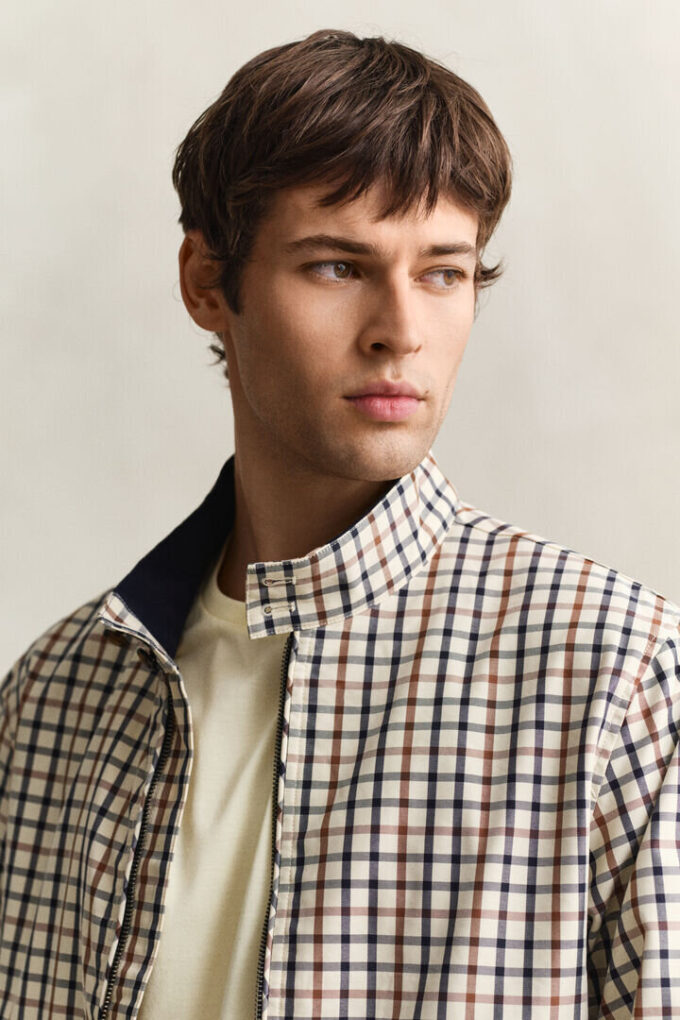 Cotton Blend Harrington Jacket Cotton Blend Harrington Jacket