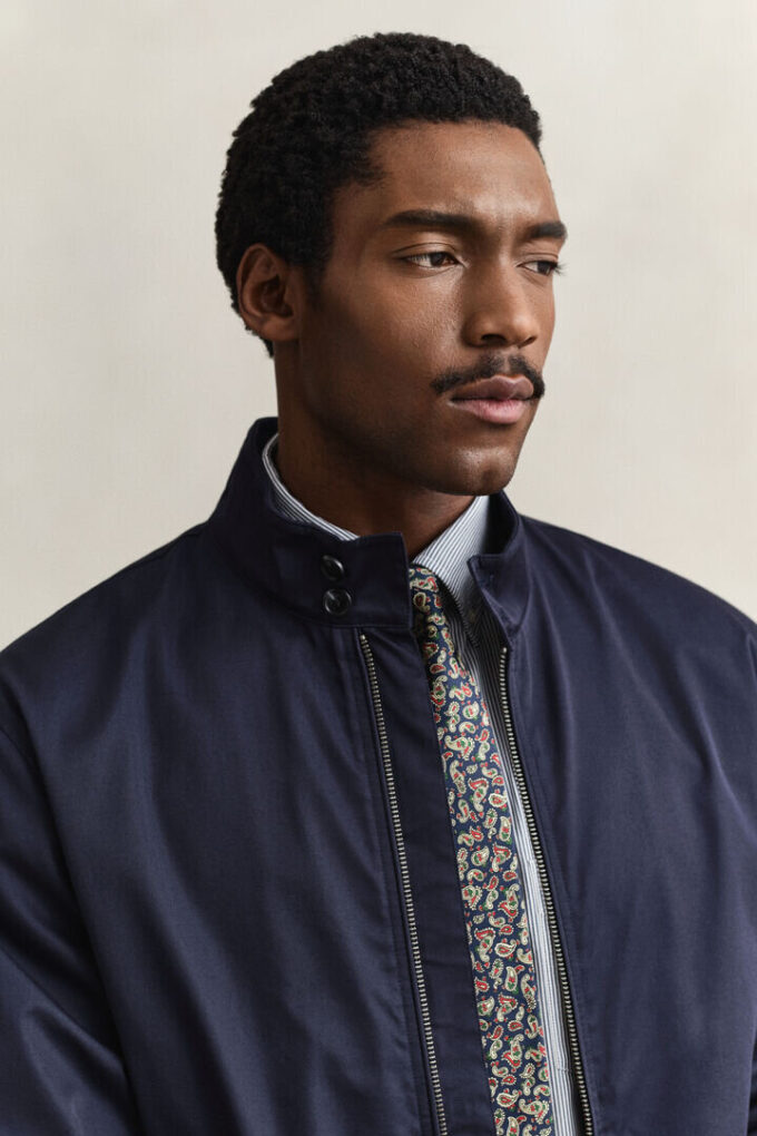 Cotton Blend Harrington Jacket Cotton Blend Harrington Jacket