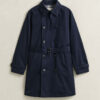 Cotton Blend Trench Coat