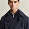 Cotton Blend Trench Coat