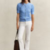 Cotton Cable Knit Cardigan Cotton Cable Knit Cardigan