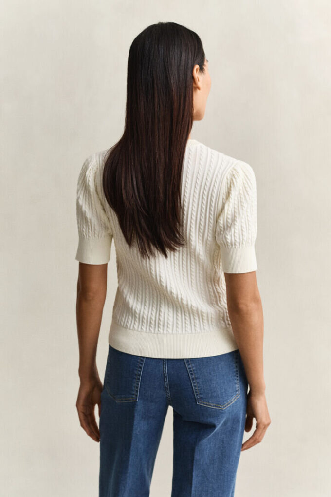 Cotton Cable Knit Cardigan Cotton Cable Knit Cardigan