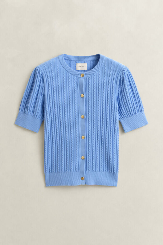 Cotton Cable Knit Cardigan Cotton Cable Knit Cardigan