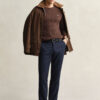 Cotton Cable Knit Crew Neck Sweater Cotton Cable Knit Crew Neck Sweater