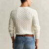 Cotton Cable Knit Crew Neck Sweater Cotton Cable Knit Crew Neck Sweater