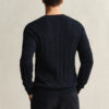 Cotton Cable Knit Crew Neck Sweater Cotton Cable Knit Crew Neck Sweater