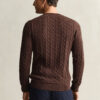 Cotton Cable Knit Crew Neck Sweater Cotton Cable Knit Crew Neck Sweater