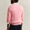 Cotton Cable Knit Crew Neck Sweater Cotton Cable Knit Crew Neck Sweater