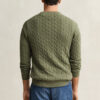 Cotton Cable Knit Crew Neck Sweater Cotton Cable Knit Crew Neck Sweater