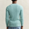 Cotton Cable Knit Crew Neck Sweater Cotton Cable Knit Crew Neck Sweater