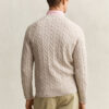Cotton Cable Knit Crew Neck Sweater Cotton Cable Knit Crew Neck Sweater