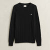 Cotton Cable Knit Crew Neck Sweater Cotton Cable Knit Crew Neck Sweater