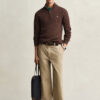 Cotton Cable Knit Half-Zip Sweater Cotton Cable Knit Half-Zip Sweater