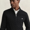 Cotton Cable Knit Half-Zip Sweater Cotton Cable Knit Half-Zip Sweater