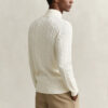 Cotton Cable Knit Half-Zip Sweater Cotton Cable Knit Half-Zip Sweater
