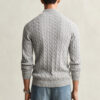 Cotton Cable Knit Half-Zip Sweater Cotton Cable Knit Half-Zip Sweater