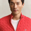 Cotton Cable Knit Half-Zip Sweater Cotton Cable Knit Half-Zip Sweater