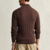 Cotton Cable Knit Half-Zip Sweater Cotton Cable Knit Half-Zip Sweater