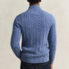Cotton Cable Knit Half-Zip Sweater Cotton Cable Knit Half-Zip Sweater