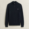 Cotton Cable Knit Half-Zip Sweater Cotton Cable Knit Half-Zip Sweater