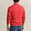 Cotton Cable Knit Half-Zip Sweater Cotton Cable Knit Half-Zip Sweater
