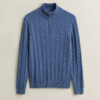 Cotton Cable Knit Half-Zip Sweater Cotton Cable Knit Half-Zip Sweater
