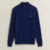 Cotton Cable Knit Half-Zip Sweater Cotton Cable Knit Half-Zip Sweater