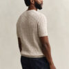 Cotton Cable Knit Short Sleeve Sweater Cotton Cable Knit Short Sleeve Sweater