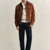 Cotton Cable Knit V-Neck Sweater Cotton Cable Knit V-Neck Sweater