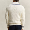 Cotton Cable Knit V-Neck Sweater Cotton Cable Knit V-Neck Sweater