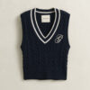Cotton Cable Knit Vest Cotton Cable Knit Vest