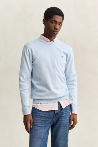 Cotton Crew Neck Sweater Cotton Crew Neck Sweater