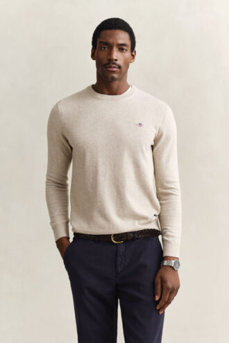 Cotton Crew Neck Sweater Cotton Crew Neck Sweater