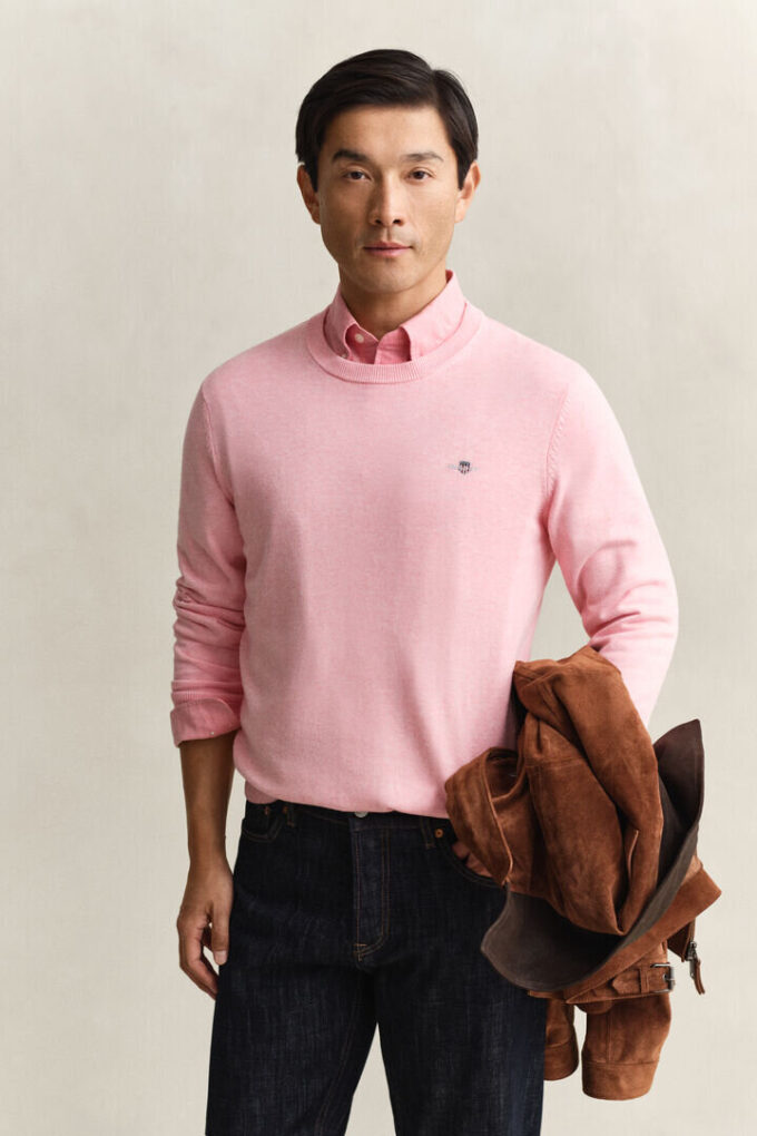 Cotton Crew Neck Sweater Cotton Crew Neck Sweater
