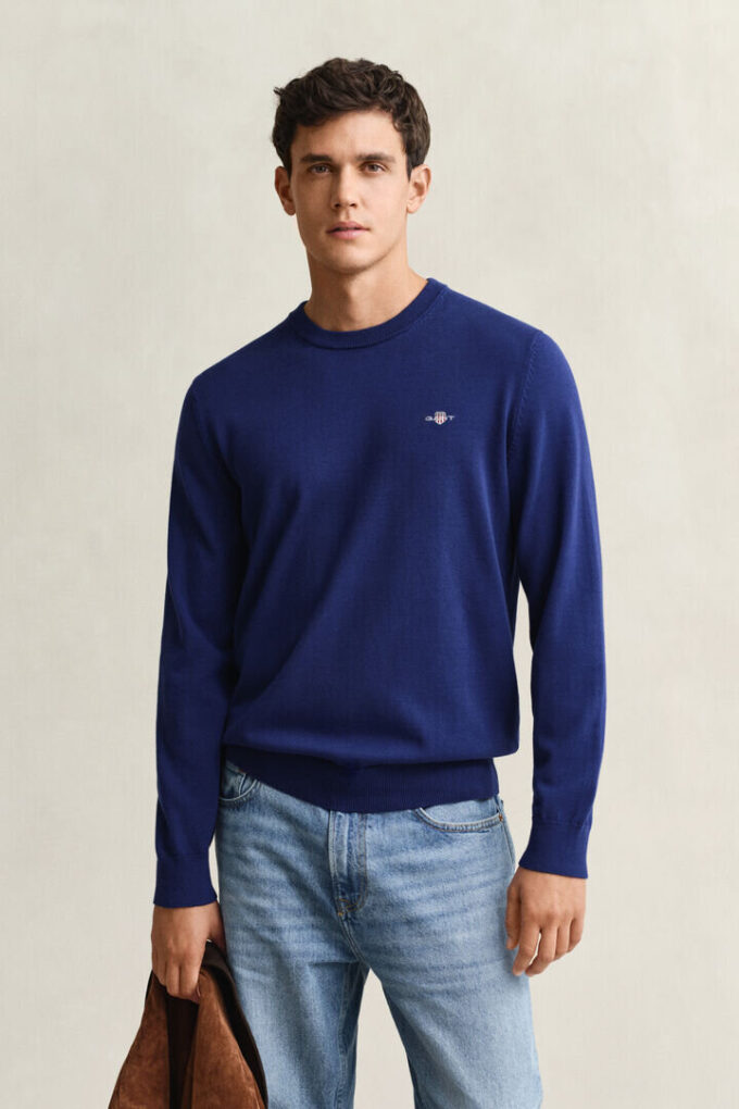 Cotton Crew Neck Sweater Cotton Crew Neck Sweater