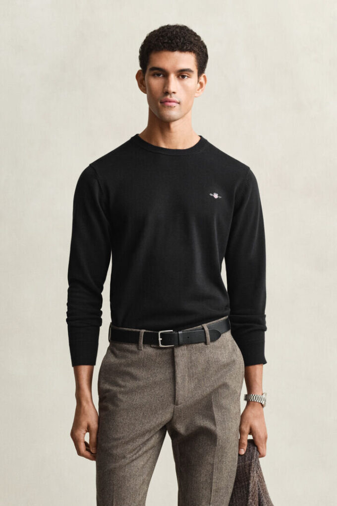 Cotton Crew Neck Sweater Cotton Crew Neck Sweater