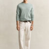 Cotton Crew Neck Sweater Cotton Crew Neck Sweater