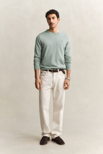Cotton Crew Neck Sweater